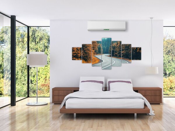 Obraz - Klikatící se silnice (210x100 cm)