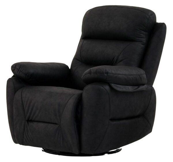 Polohovatelné křeslo Comforto M (černá). Akce -24%