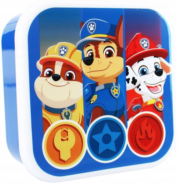 Svačinové boxy Tlapková patrola - Pav Patrol - sada 3 ks
