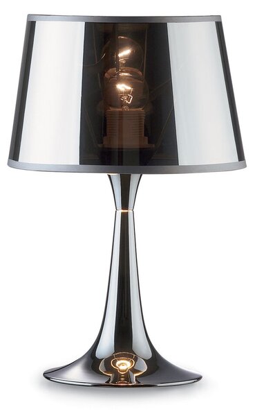 LONDON TL1 SMALL stolní lampa 1x E27 60W bez zdroje 36,5cm IP20, chromová
