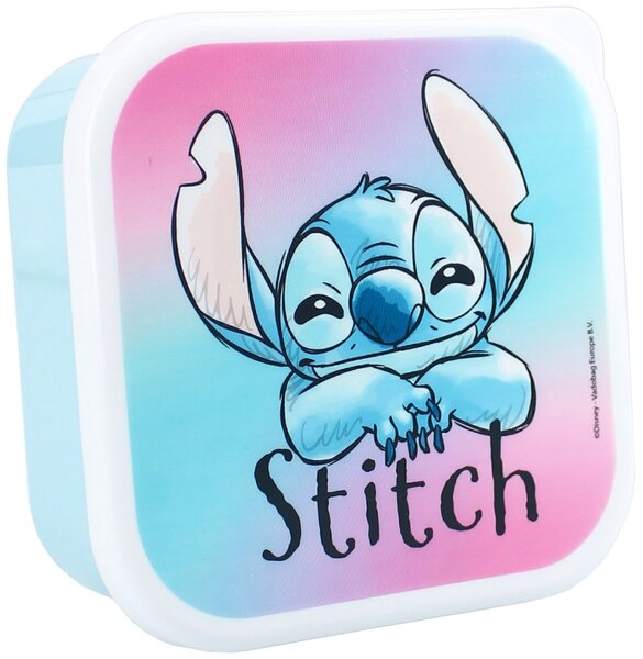 Svačinové boxy Lilo & Stitch - motiv Aloha - sada 3 ks