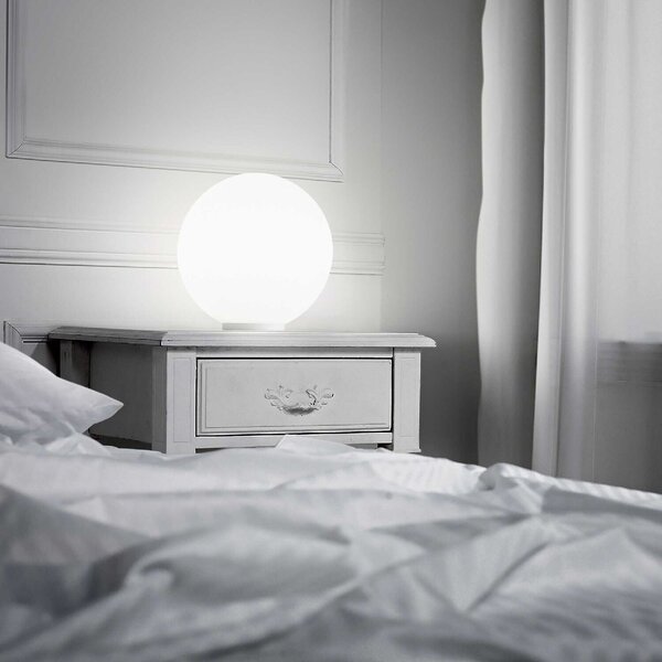 MAPA BIANCO TL1 stolní lampa 1x E27 42W bez zdroje 40cm IP21, bílá