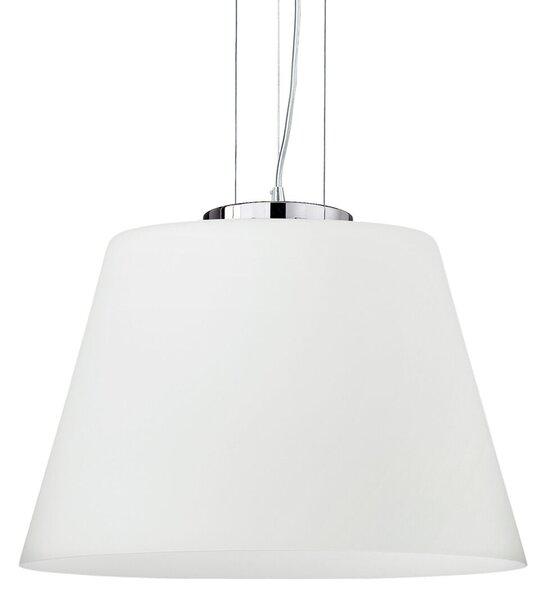 CYLINDER SP1 závěsné svítidlo 1xE27 60W bez zdroje 40,5cm IP20, bílé sklo
