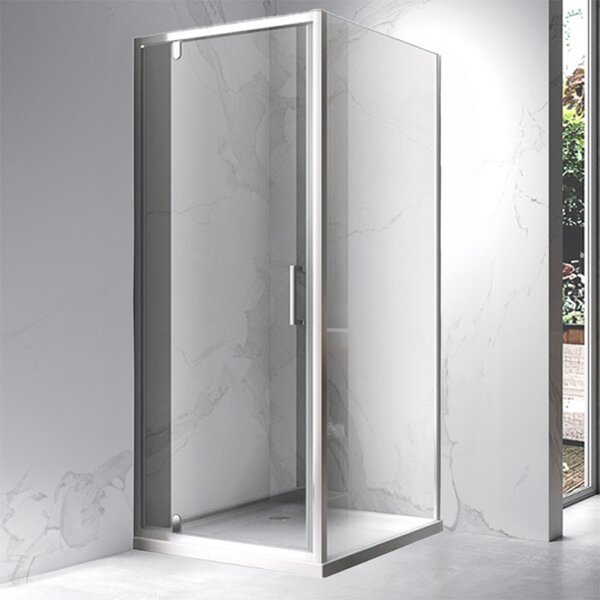 BPS-koupelny Čtvercový sprchový kout ZES KZ04 70x70 chrom/transparent - bez vaničky