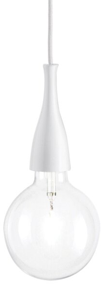 MINIMAL SP1 závěsné svítidlo 1x E27 LED 8W 1050lm 3000K 12,5cm IP20, bílé