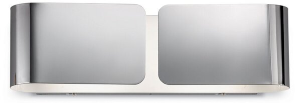 CLIP AP2 small nástěnné svítidlo 2x E27 60W bez zdroje 44cm IP20, chromové