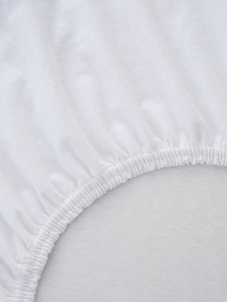 MK Lůžkoviny Nepropustné jersey prostěradlo 70 x 140 cm - bílé