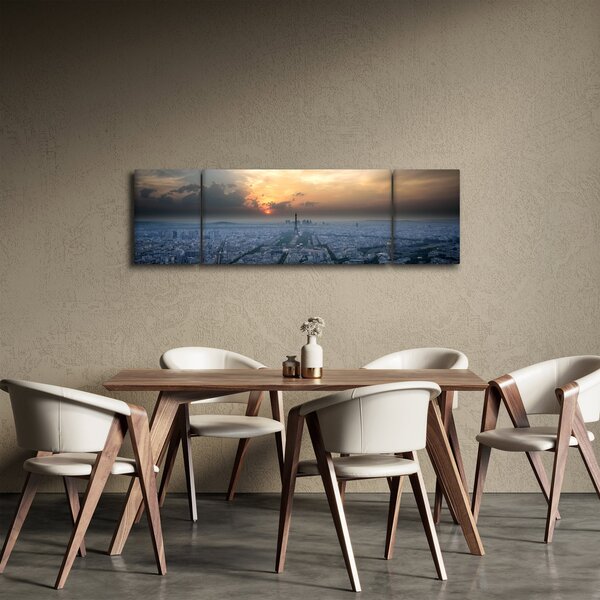 Obraz - Paříž z výšky (170x50 cm)