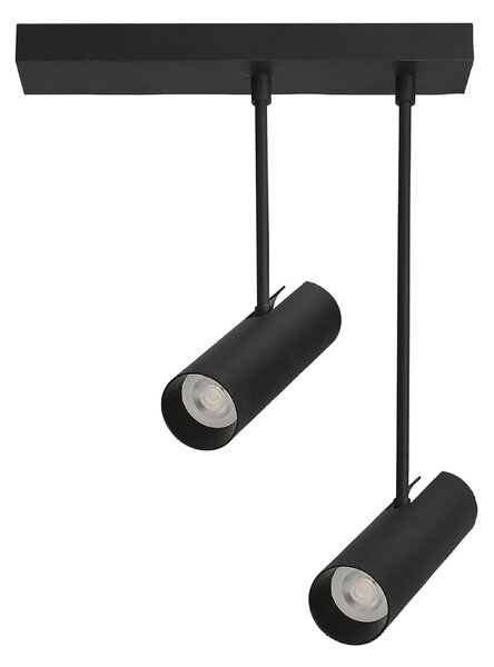 Lens 2 stropní bodové svítidlo 2x GU10 35W bez zdroje IP20, černé