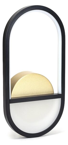 Aigostar - LED Nástěnné svítidlo LED/13,5W/230V 2700K černá/zlatá
