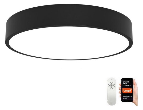 Immax NEO 07203L-LED Stmívatelné stropní svítidlo RONDATE 65W/230V Tuya černá+DO
