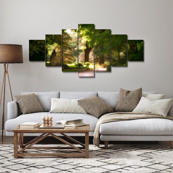 Obraz parku (210x100 cm)