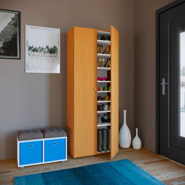 BOTNÍK, barvy buku, 71/180/39 cm MID.YOU - Online Only šatny & botníky, Online Only
