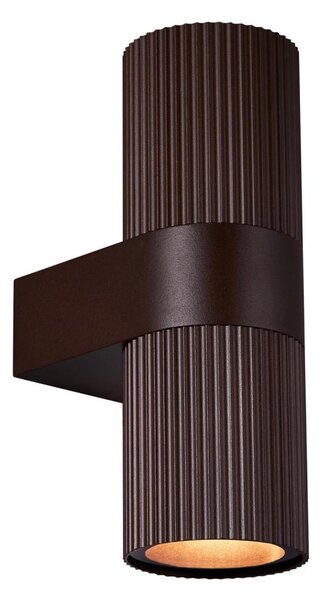 Nordlux - Venkovní nástěnné svítidlo KYKLOP 2xGU10/25W/230V IP54 hnědá