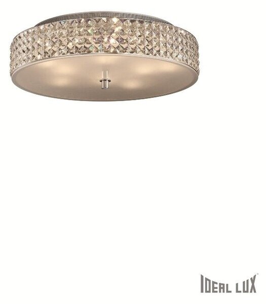 ROMA PL9 stropní přisazené svítidlo 9x G9 LED 3W 370lm 3000K 50cm IP20, chromové
