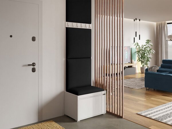 Nábytek do předsíně Konkor 60 VII, Barva: bílá, barva: Manila 35 5903211064999