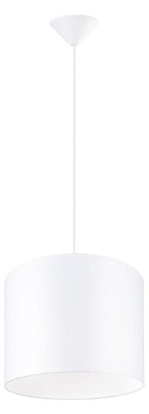 Sollux SL.1403 - Lustr na lanku NOVA 1xE27/15W/230V pr. 30 cm bílá