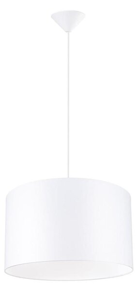 Sollux SL.1404 - Lustr na lanku NOVA 1xE27/15W/230V pr. 40 cm bílá