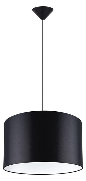 Sollux SL.1406 - Lustr na lanku NOVA 1xE27/15W/230V pr. 40 cm černá