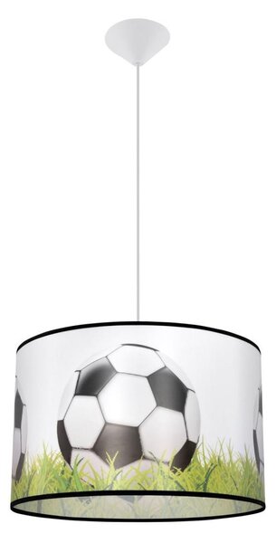 Sollux SL.1429 - Dětský lustr na lanku FOOTBALL 1xE27/15W/230V pr. 40 cm