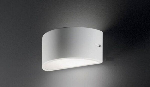 REX-1 AP1 venkovní nástěnné svítidlo 1x E27 60W bez zdroje 25cm IP44, bílé