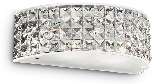 ROMA AP2 nástěnné svítidlo 2x G9 LED 3W 370lm 3000K 30cm IP20, chromové