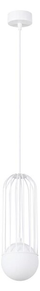 Sollux SL.1331 - Lustr na lanku BRINA 1xG9/8W/230V bílá