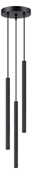 Sollux SL.1341 - Lustr na lanku ARCHE 3xG9/8W/230V černá