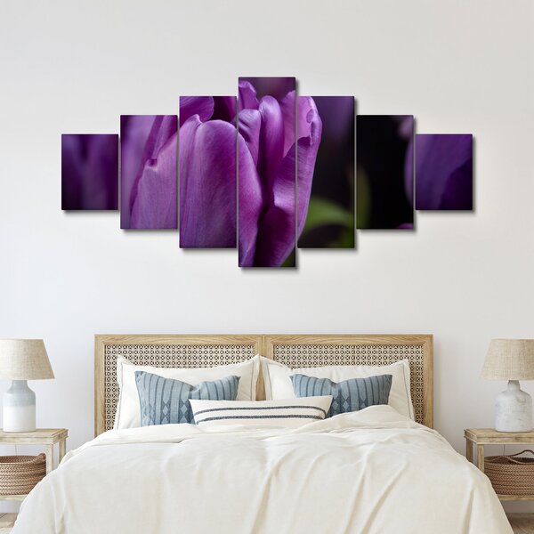 Obraz květů tulipánů (210x100 cm)