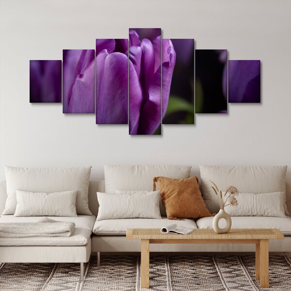 Obraz květů tulipánů (210x100 cm)