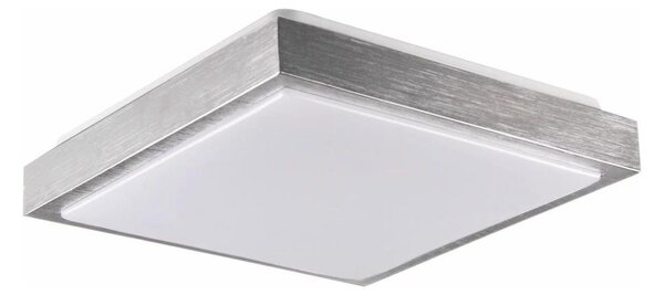 Stropní svítidlo KAZIMIERZ 2xE27/20W/230V 29,5x29,5 cm stříbrná