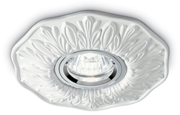POLKA FI1 zápustné svítidlo 1x GU10 50W bez zdroje 14cm IP20, bílé