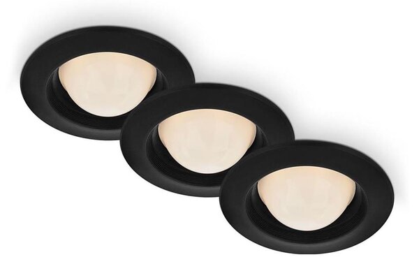 Briloner 7056-035 - SADA 3x LED Koupelnové podhledové svítidlo LED/3W/230V IP44