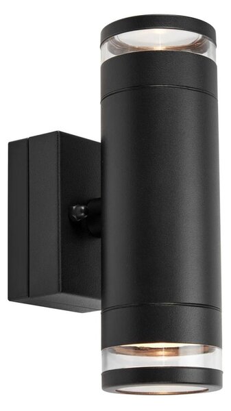 Markslöjd 109104 - LED Stm. venk. nást. svítidlo LUNO 2xLED/4,9W/230V IP65 černá