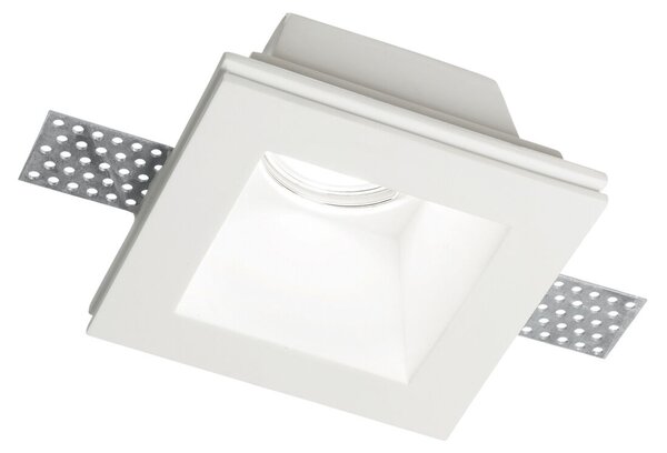 SAMBA FI1 podhledové svítidlo 1x GU10 50W bez zdroje hranaté 11cm IP20, bílé