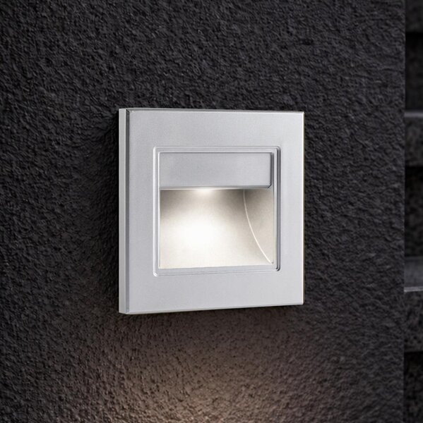 Brilagi - LED Schodišťové svítidlo STEP LIGHT LED/1,5W/230V IP44 stříbrná