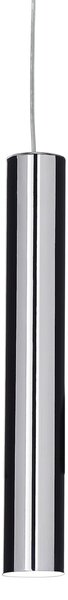 LOOK SP1 SMALL závěsné svítidlo 1x GU10 LED 7W 610lm 3000K 40x6cm IP20, chromové