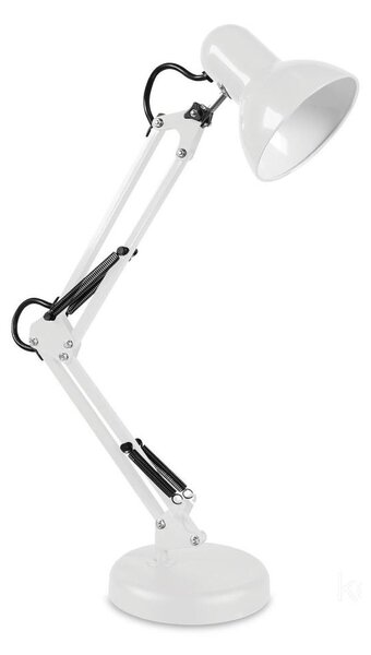 Stolní lampa AURIQ 1xE27/60W/230V bílá