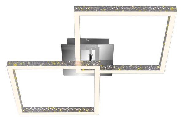Briloner 3751-019 - LED Stmívatelné stropní svítidlo FRAME LED/20W/230V chrom BL1766