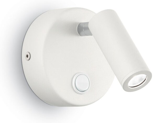 PAGE AP1 nástěnné bodové LED svítidlo 3W 145lm 3000K IP20 kulaté, bílé