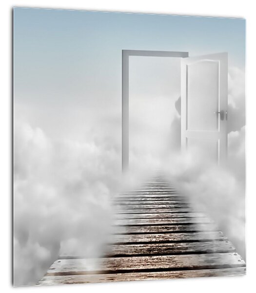 Obraz - Dveře do nebe (30x30 cm)