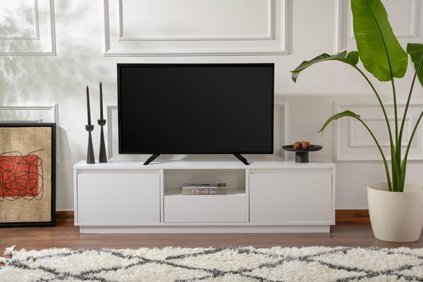 TV skříňka Vangarella (bílá). Akce -25%
