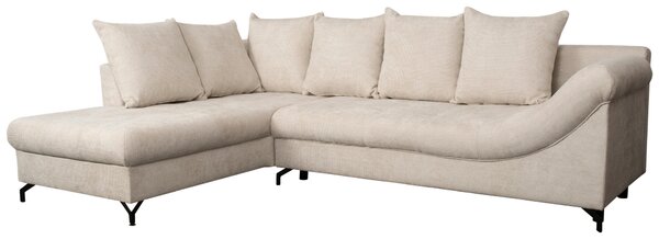 ROHOVÁ SEDAČKA, textil, krémová Carryhome - Sedací soupravy, Online Only