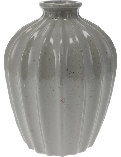 Porcelánová váza Sevila, 14,5 x 20 cm, šedá