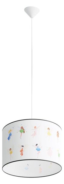 Sollux SL.1417 - Dětský lustr na lanku FAIRY 1xE27/15W/230V pr. 40 cm