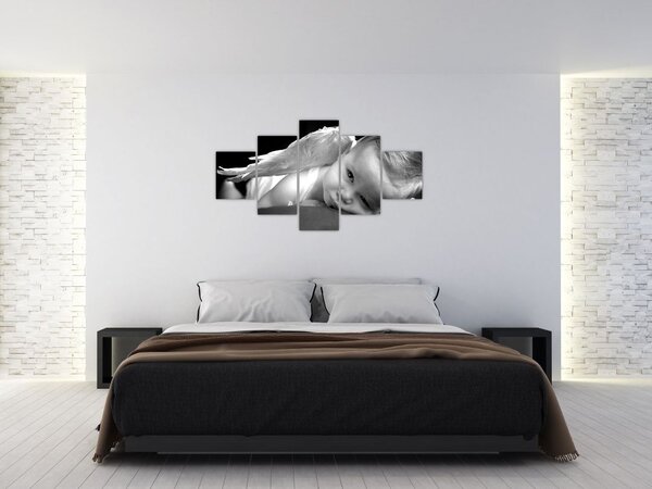 Obraz dětského anděla (125x70 cm)