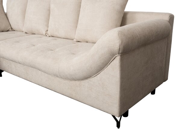 ROHOVÁ SEDAČKA, textil, krémová Carryhome - Sedací soupravy, Online Only