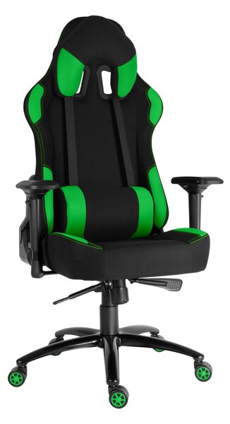 Herní židle RACING PRO ZK-025 TEX XL černo-zelená