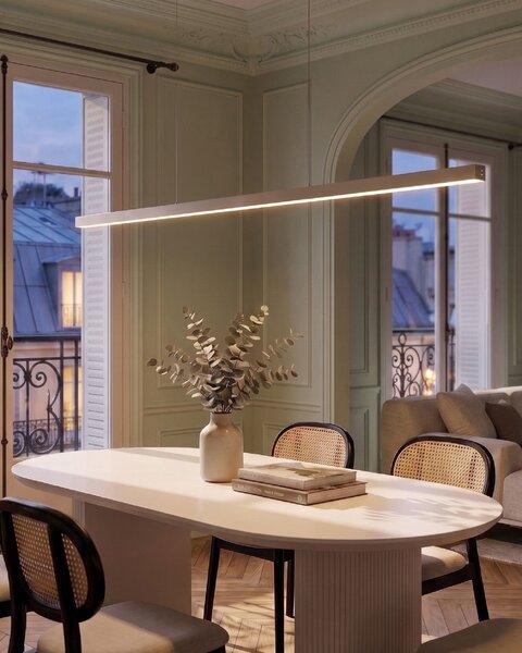 LED závěsná lampa BADDANA Kov Měděná