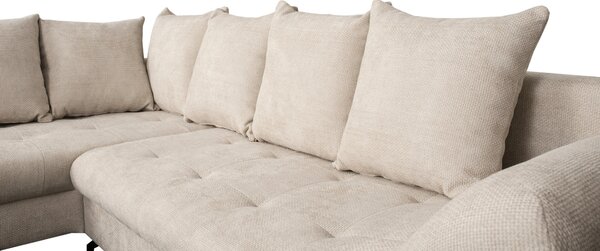 ROHOVÁ SEDAČKA, textil, krémová Carryhome - Sedací soupravy, Online Only
